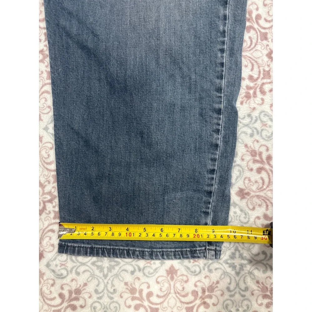 True Nation Relaxed Fit Jeans Mens 56x30 Dark Wash Blue Denim Pants Big and Tall